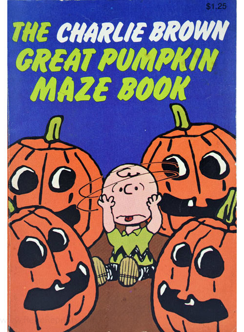 Peanuts Great Pumpkin Maze Book