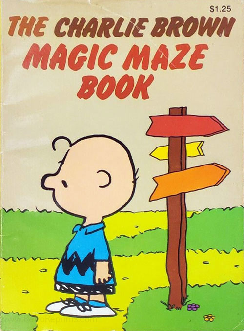Peanuts Magic Maze Book