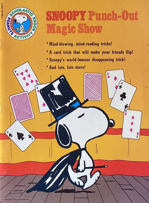 Peanuts Snoopy Punch-Out Magic Show