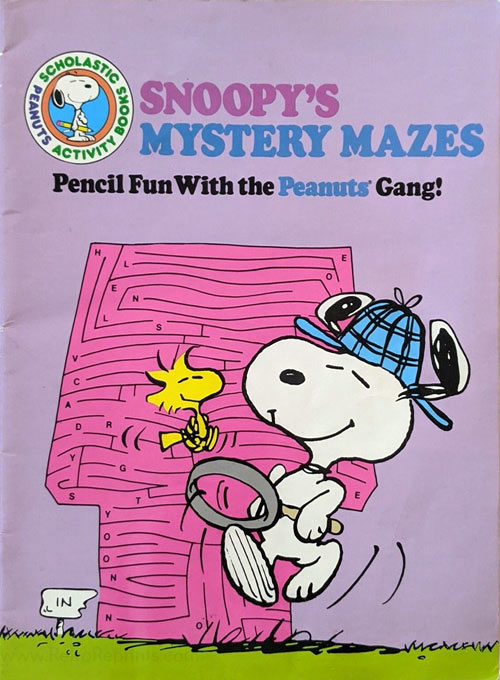 Peanuts Snoopy's Mystery Mazes