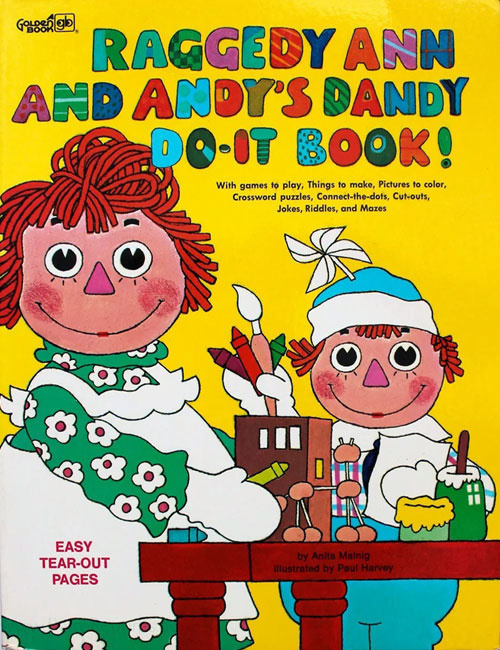 Raggedy Ann & Andy Dandy Do-It Book!