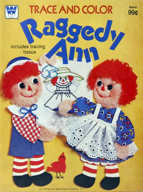 Raggedy Ann & Andy Trace & Color