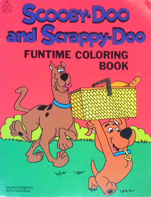 Scooby-Doo & Scrappy-Doo Funtime Coloring Book