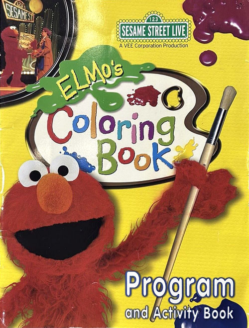Sesame Street Elmo's Coloring Book Program