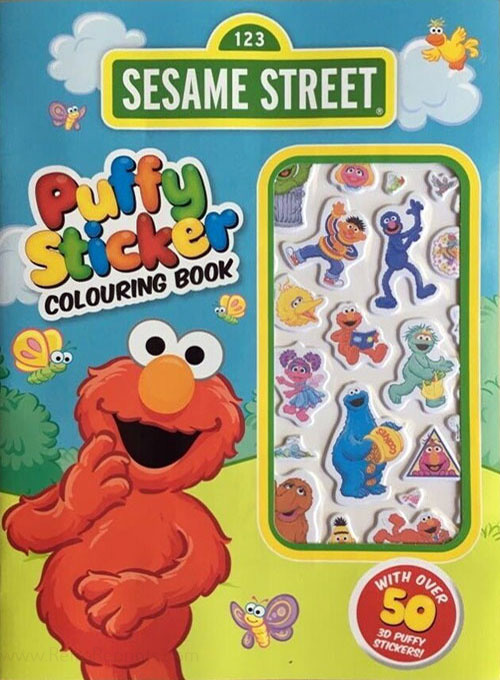 Sesame Street Colouring Book