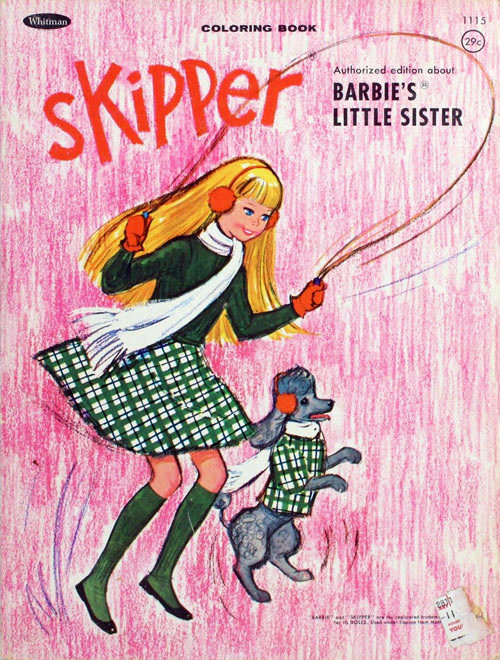 Barbie Skipper Coloring Book
