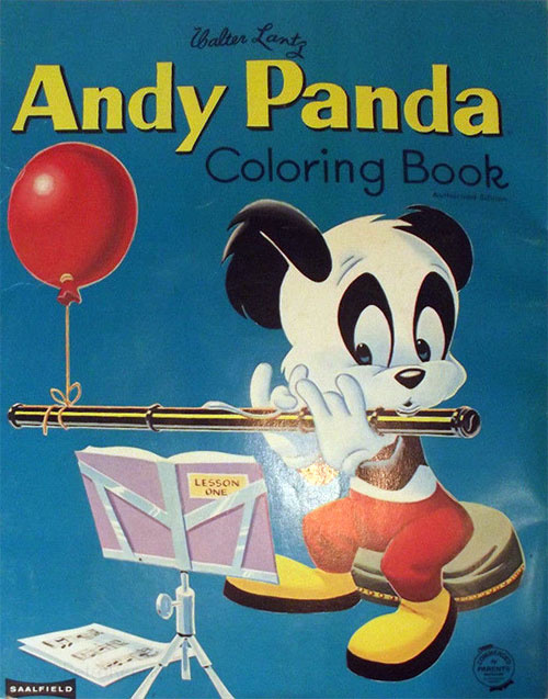 Andy Panda Coloring Book