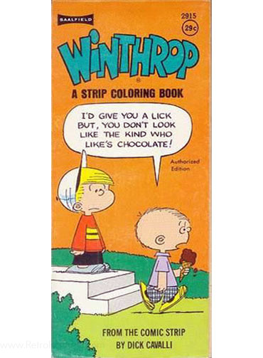 Comic Strips Winthrop Coloring Book
