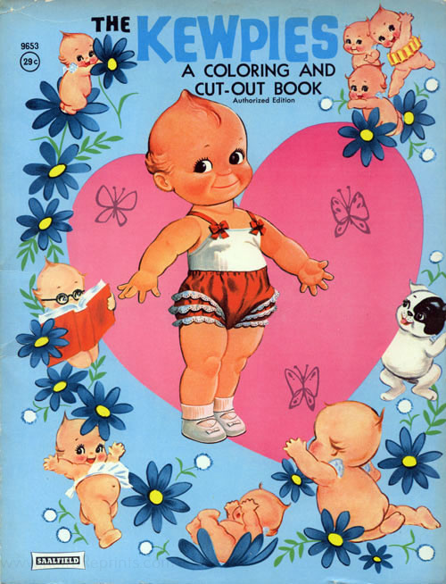 Kewpie Dolls Coloring and Cut-Out Book