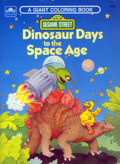 Sesame Street Dinosaur Days to the Space Age