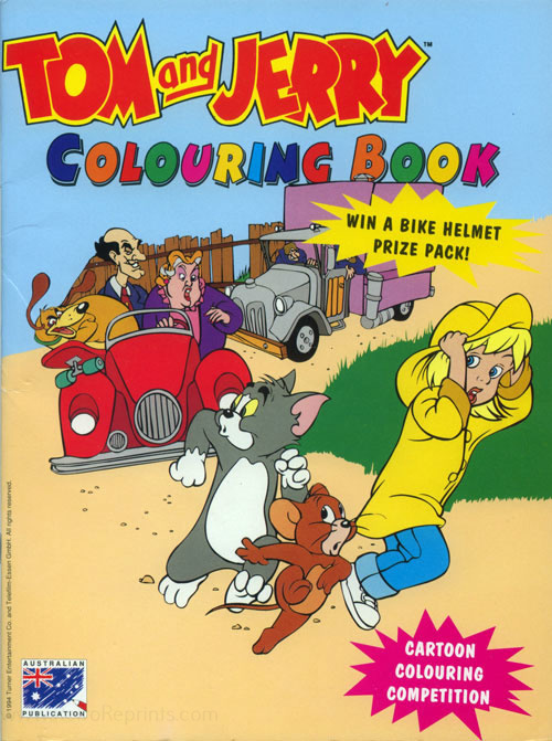 Tom and Jerry: The Movie Colouring Book