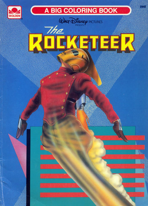 Rocketeer, The Coloring Book