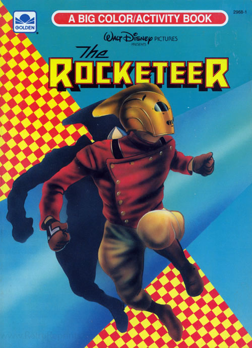 Rocketeer, The Coloring and Activity Book