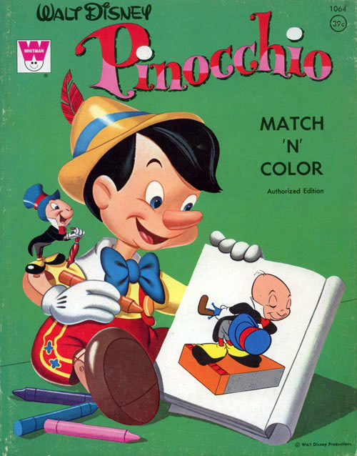 Pinocchio, Disney's Match 'N' Color