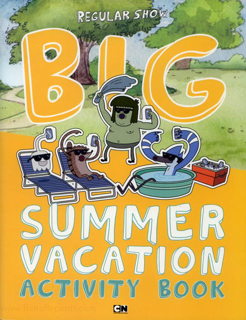 Regular Show Summer Vacation Activity Book