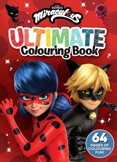 Miraculous: Tales of Ladybug and Cat Noir Colouring Book