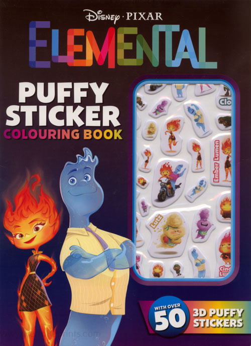 Elemental Colouring Book