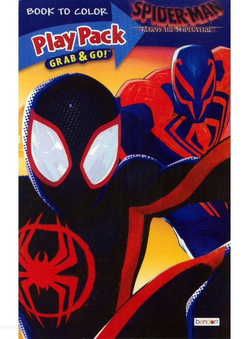 Spider-Man: Across the Spider-Verse Coloring Book