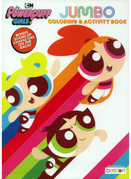Powerpuff Girls, The Coloring and Activity Book