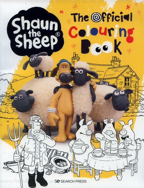 Shaun the Sheep Colouring Book