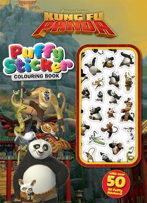 Kung Fu Panda Colouring Book