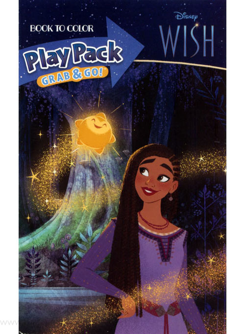 Wish, Disney's Play Pack Coloring Book