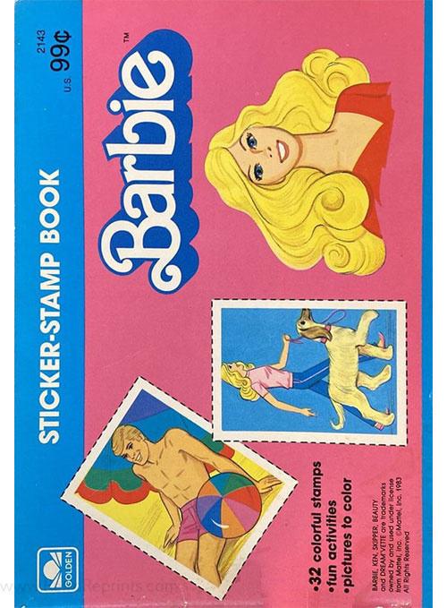 Barbie Stamp Book