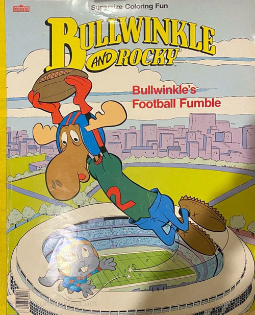 Rocky and Bullwinkle Bullwinkle's Football Fumble