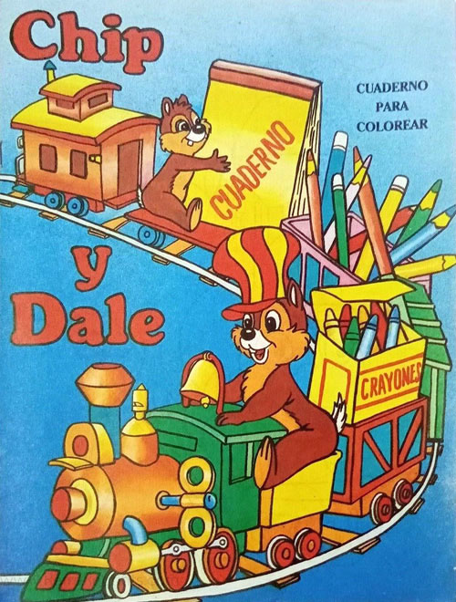 Chip 'n Dale Coloring Book