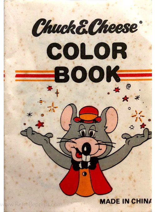 Chuck E. Cheese Coloring Book