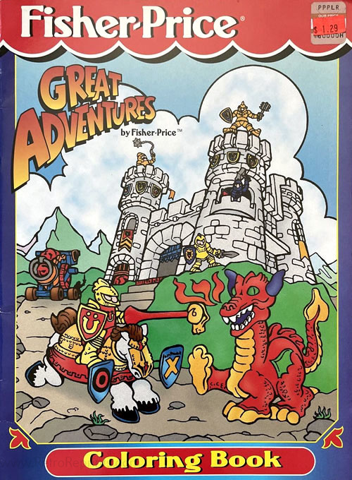 Little People Great Adventures Coloring Book