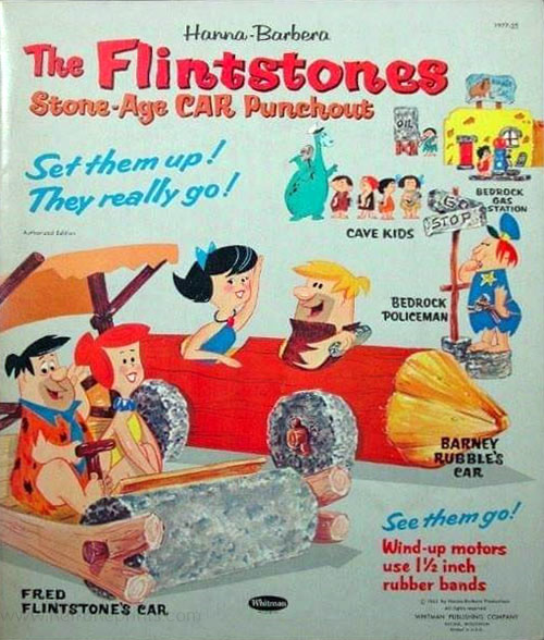 Flintstones, The Stone-Age Car Punchout