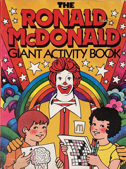 Ronald McDonald Activity Book