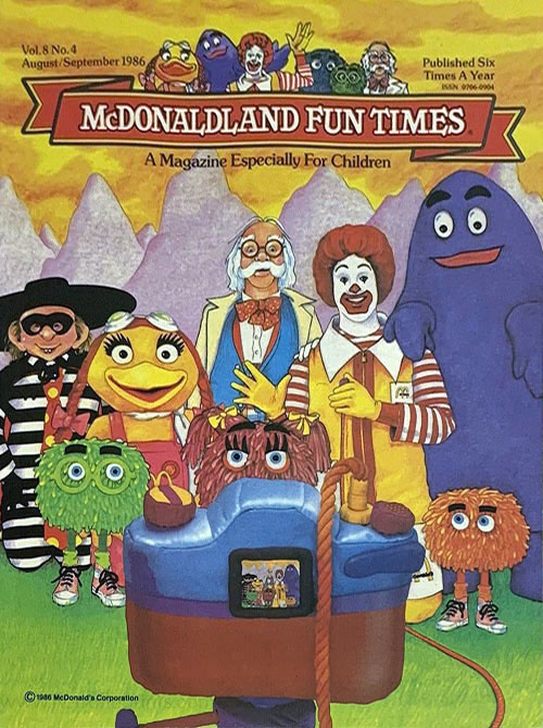 Ronald McDonald Fun Times Vol. 8 No. 4