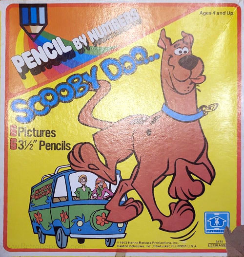 Scooby-Doo Pencil By Numbers