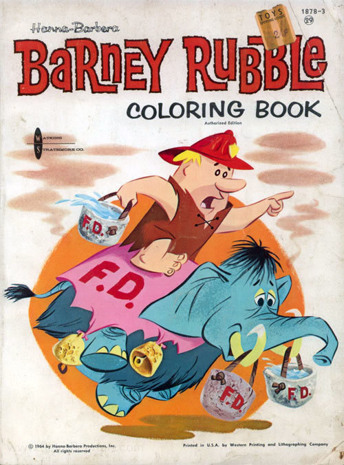 Flintstones, The Barney Rubble Coloring Book