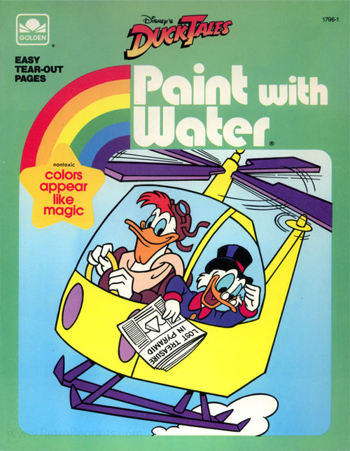 DuckTales Paint with Water