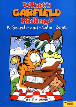 Garfield A Search and Color Book