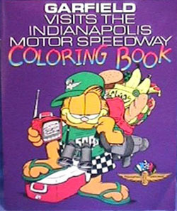 Garfield Visits the Indianapolis Motor Speedway