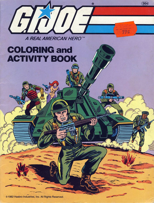 GI Joe Coloring and Activity Book