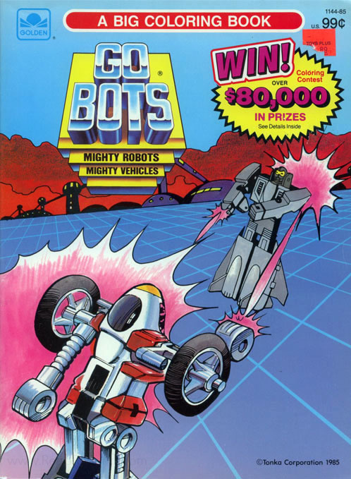 GoBots Coloring Book