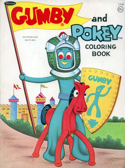 Gumby and Pokey Coloring Book