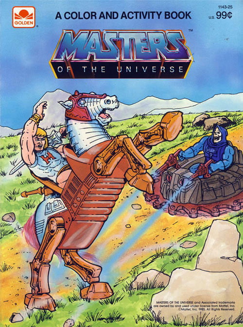 He-Man and the Masters of the Universe Coloring and Activity Book