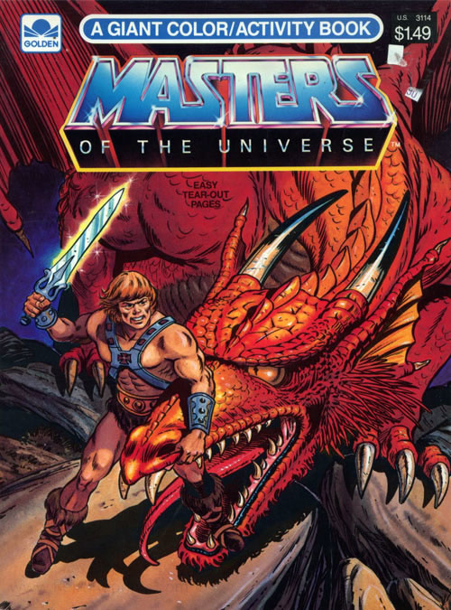 He-Man and the Masters of the Universe Coloring and Activity Book