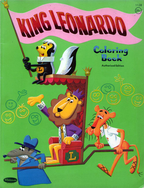King Leonardo Coloring Book