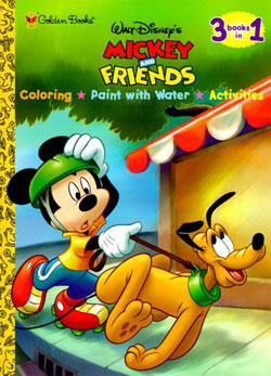 Mickey Mouse and Friends 3 books in 1