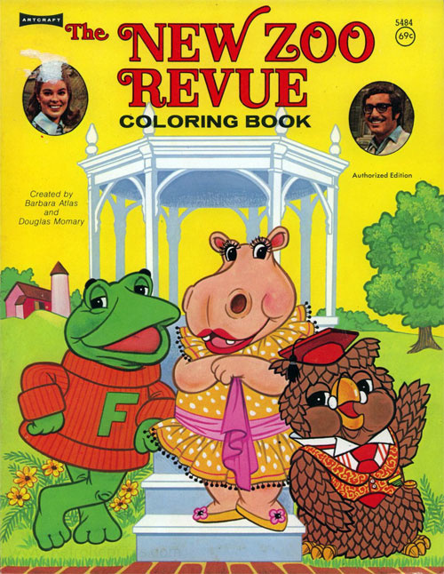 New Zoo Revue Coloring Book