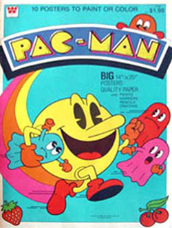 Pac-Man Posters to Color