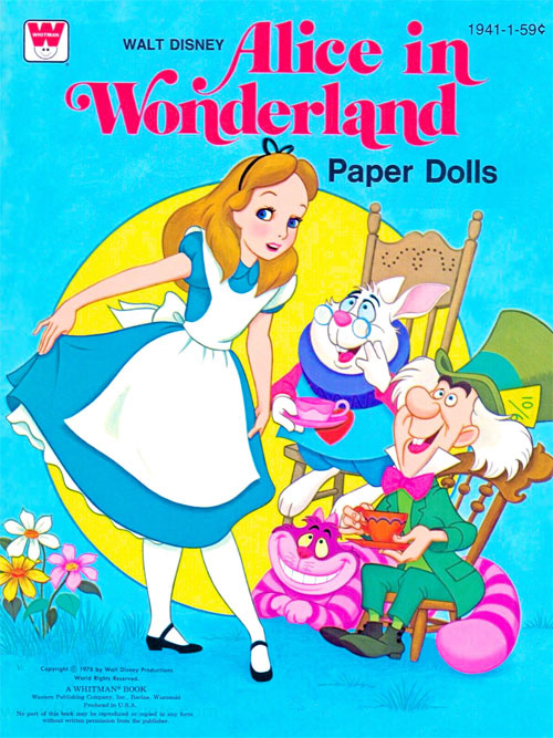 Alice in Wonderland, Disney's Paper Doll