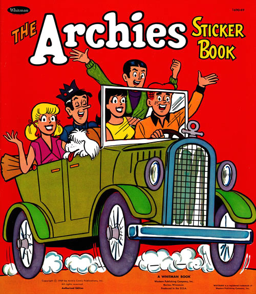 Archies, The Sticker Book